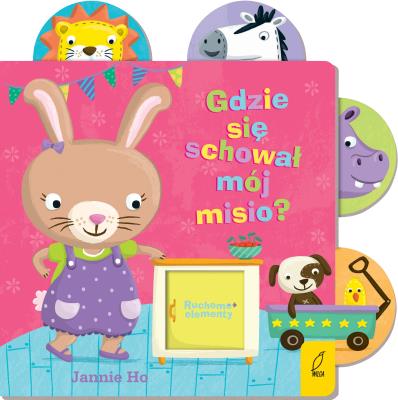 Okładka książki Ruchome elementy. Gdzie się schował mój misio?