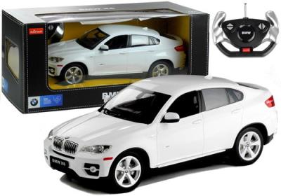 Opakowanie Samochód Zdalnie Sterowany R/C BMW X6 Białe 1:14