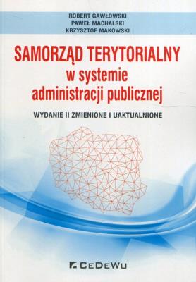 Okładka książki Samorząd terytorialny w systemie administracji publicznej