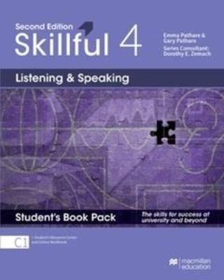 Skillful 2nd ed.4 Listening & Speaking SB. Autor: Emma Pathare, Gary Pathare. SmakLiter.pl Okładka książki Skillful 2nd ed.4 Listening & Speaking SB