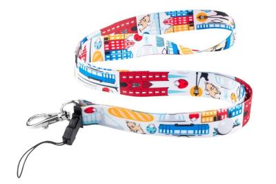 Opakowanie Smycz do kluczy - Wrocław symbole 2 cm FOLKSTAR