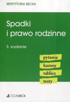 Okładka książki Spadki i prawo rodzinne