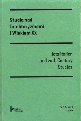 Okładka książki Studia nad Totalitaryzmami i Wiekiem XX Tom 1/ Vol. 1 2017