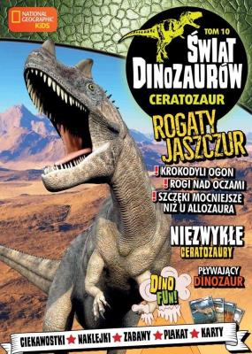 Okładka książki Świat Dinozaurów cz. 10 Ceratozaur