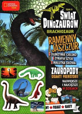 Okładka książki Świat Dinozaurów T.9 Brachiozaur
