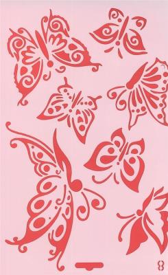 Opakowanie Szablon 08 motyle