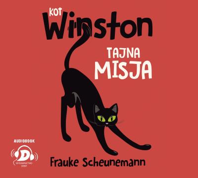 TAJNA MISJA KOT WINSTON. Autor: Scheunemann Frauke. SmakLiter.pl Okładka książki TAJNA MISJA KOT WINSTON