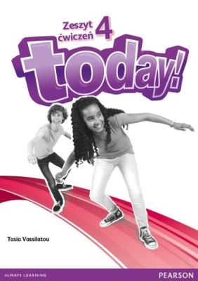 Okładka książki Today! 4 WB + CD PEARSON