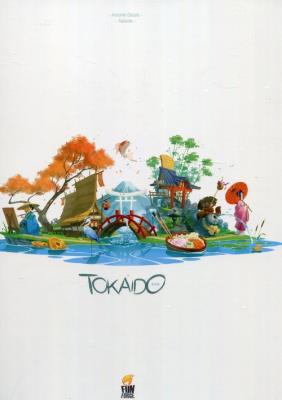 Tokaido edycja jubileuszowa. Autor: Bauza Antoine. SmakLiter.pl Okładka książki Tokaido edycja jubileuszowa