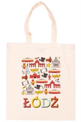Opakowanie Torba bawełniana szyta - Łódź symbole FOLKSTAR