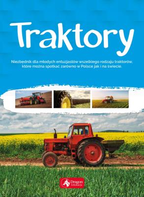 TRAKTORY. Autor: Justyna Tomas. SmakLiter.pl Okładka książki TRAKTORY
