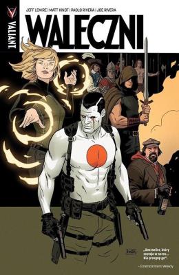 Waleczni. Autor: Lemire Jeff. SmakLiter.pl Okładka książki Waleczni