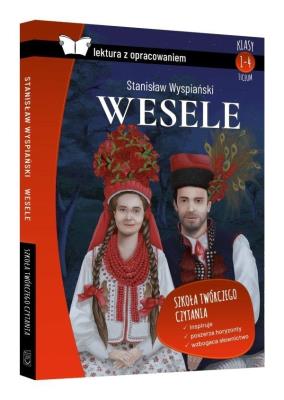 Wesele z oprac. TW SBM. Autor: Stanisław Wyspiański. SmakLiter.pl Okładka książki Wesele z oprac. TW SBM