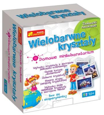 Opakowanie Wielobarwne kryształy
