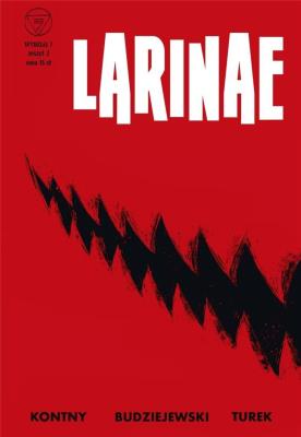 Wydział 7 T.2 Larinae. Autor: Tomasz Kontny. SmakLiter.pl Okładka książki Wydział 7 T.2 Larinae