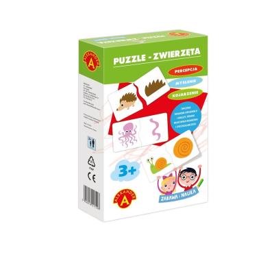 Opakowanie Zabawa i Nauka - Puzzle Zwierzęta