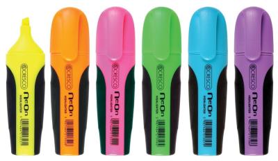 Opakowanie Zakreślacz neon 6 kolorów