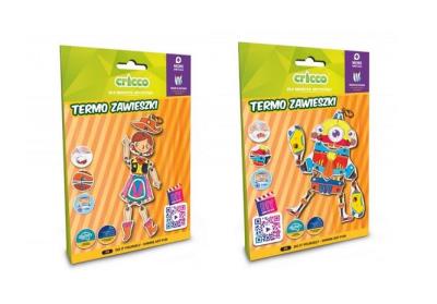 Zestaw zrób to sam - Termo zawieszki mix CRICCO. Wydawca: Cricco. SmakLiter.pl Opakowanie Zestaw zrób to sam - Termo zawieszki mix CRICCO