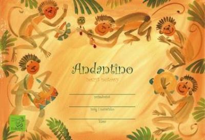 Zeszyt nutowy - Andantino. Wydawca: EUTERPE. SmakLiter.pl Opakowanie Zeszyt nutowy - Andantino