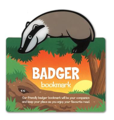 Opakowanie Zwierzęca zakładka do książki - Badger - Borsuk