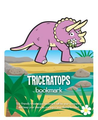 Opakowanie Zwierzęca zakładka do książki - Triceratops