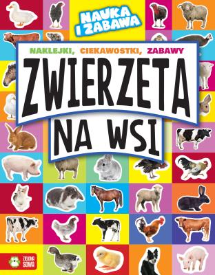 Zwierzęta na wsi. Autor: Marta Maruszczak. SmakLiter.pl Okładka książki Zwierzęta na wsi