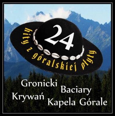 Okładka książki 24 hity z góralskiej płyty CD