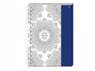 Opakowanie Album fotograficzny  B5 25 kartek na spirali z magnesem srebrny