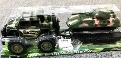 Opakowanie Auto wojskowe z lawetą + czołg