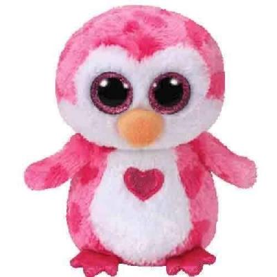 Opakowanie Beanie Boos Juliet - różowy pingwin 15 cm