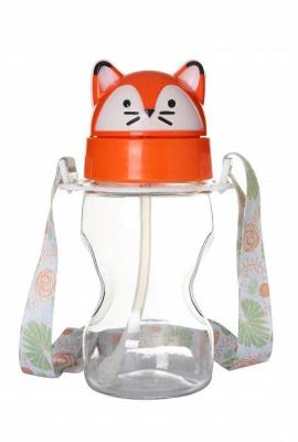 Opakowanie Bidon ze słomką - lisek