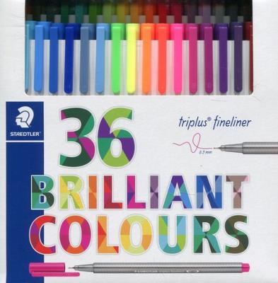 Opakowanie Cienkopis Triplus trójkątny 0.3 mm 36 kolorów