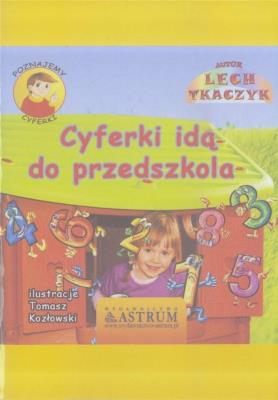 Okładka książki Cyferki idą do przedszkola + audiobook