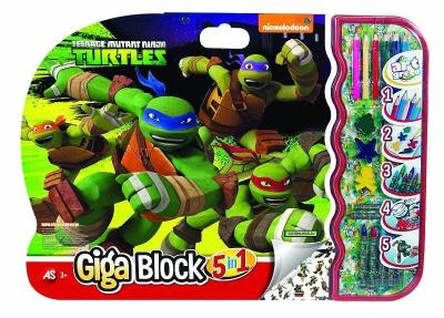 Opakowanie Giga Block - Zestaw dla artysty 5w1 - Żółwie Ninja