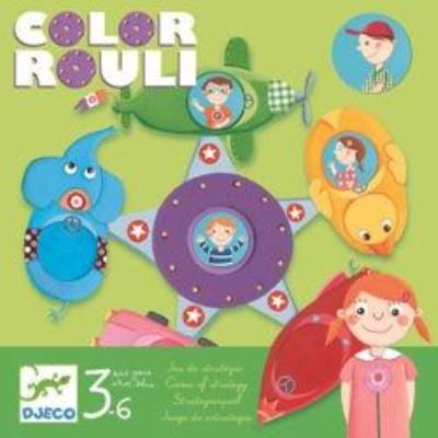 Gra planszowa - Kolorowa karuzela. Wydawca: Djeco. SmakLiter.pl Opakowanie Gra planszowa - Kolorowa karuzela