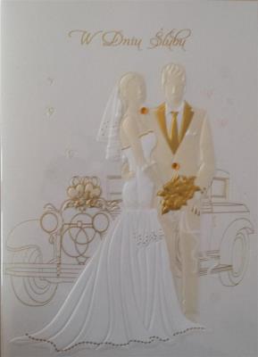 Opakowanie Karnet ślubny B6 Premium 11 + koperta