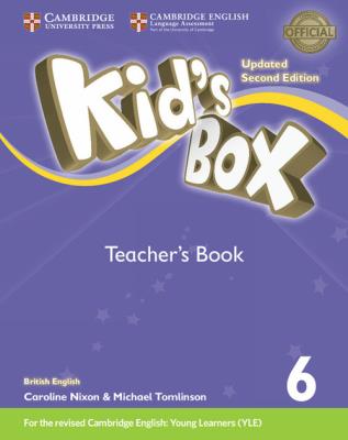 Kid's Box  6 Teacher's Book British English. Autor: Frino Lucy, Williams Melanie, Nixon Caroline, Tomlinson Michael. SmakLiter.pl Okładka książki Kid's Box  6 Teacher's Book British English