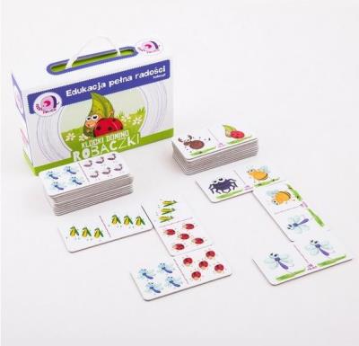 Opakowanie Klocki domino - Robaczki