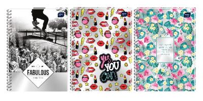 Opakowanie Kołozeszyt B5/100 kratka Metalic (5szt)