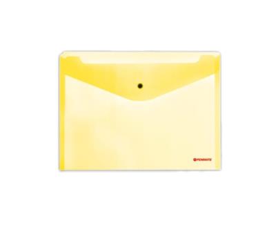 Opakowanie Koperta na zatrzask A5 PP-233 żółta PENMATE