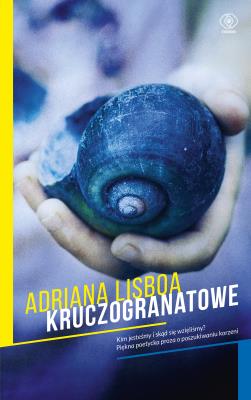 Kruczogranatowe. Autor: Adriana Lisboa, Wojciech Charchalis. SmakLiter.pl Okładka książki Kruczogranatowe