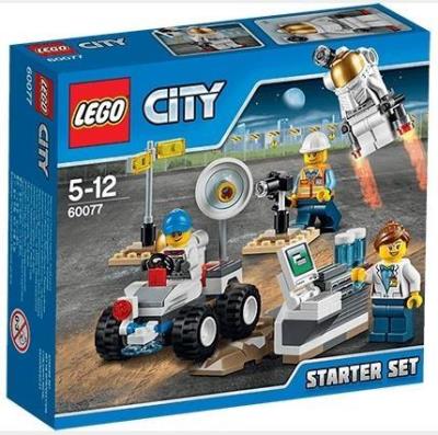 Okładka książki Lego CITY 60077 Kosmos - zestaw startowy