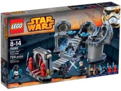 Okładka książki LEGO Star Wars 75093 Gwiazda Śmierci - Pojedynek