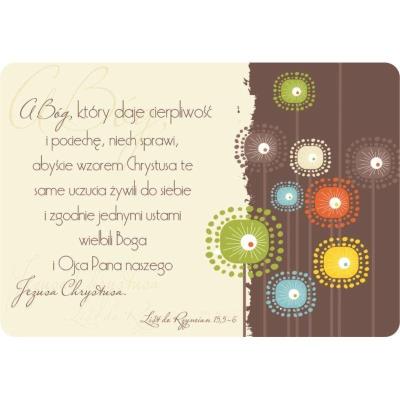 Opakowanie Magnes na lodówkę - A Bóg który daje cierpliwość