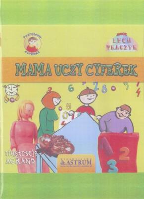 Okładka książki Mama uczy cyferek + audiobook