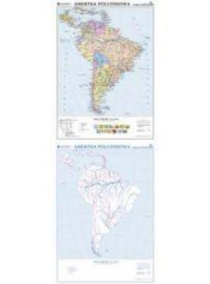Opakowanie Mapa - Ameryka Płd Polityczna NE