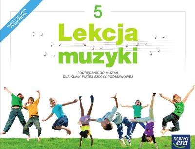 Muzyka SP  5 Lekcja muzyki Podr. NE. Autor: Monika Gromek, Kilbach Grażyna. SmakLiter.pl Okładka książki Muzyka SP  5 Lekcja muzyki Podr. NE