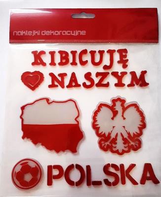 Opakowanie Naklejki dekoracyjne żelowe - Orzełek