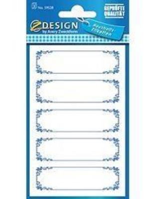 Opakowanie Naklejki na przetwory - prostokątne