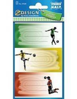 Opakowanie Naklejki na zeszyty - piłka nożna